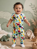 Jet Star Dinosaur Babygrow & Pants Set 100% Cotton | 3 to 6 Months