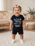 Woolworths "Cute like Mommy HAPPY LIKE DADDY" Baby Romper - Size 6 to 12 Months