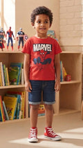 Marvel Spider-Man Red T-Shirt - Size 4 to 5 Years
