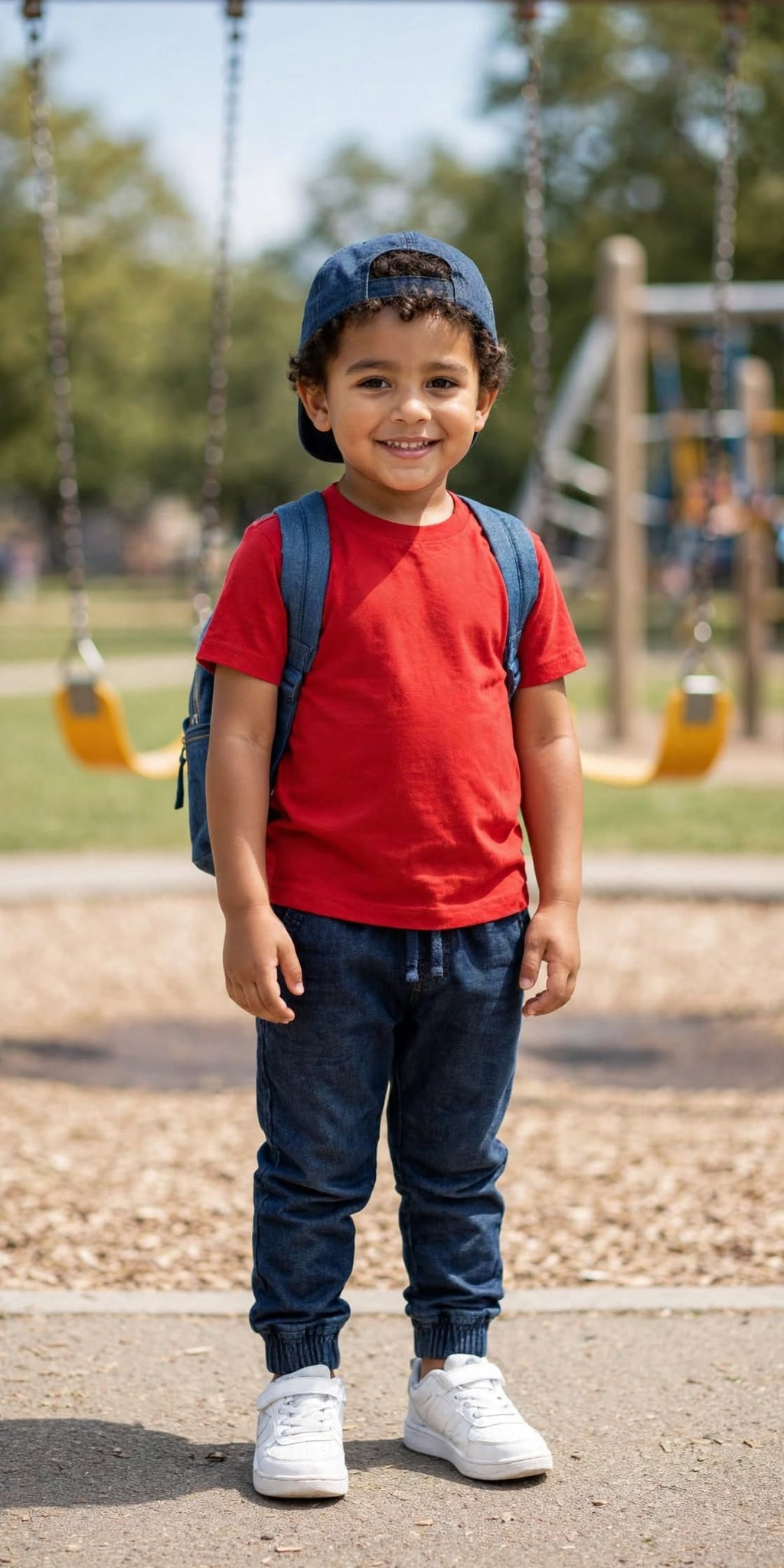 Ackermans Waga Dude Boys Plain Red T-Shirt - Size 4 to 5 Years