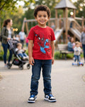 Boys Marvel Spider-Man Superhero T-Shirt - Size 4 to 5 Years