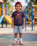 Marvel Navy Blue Spider-Man T-Shirt - Size 4 to 5 Years