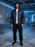 Beck Zero Navy Hooded Freezer Jacket - Size XL