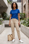 Woolworths Beige Tailored Chino Trousers – Size 14