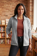 Woolworths Women's Grey Fleece Jacket - Size Medium