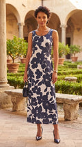 Emery Rose Women’s Floral Sleeveless Maxi Dress –  Excellent Condition