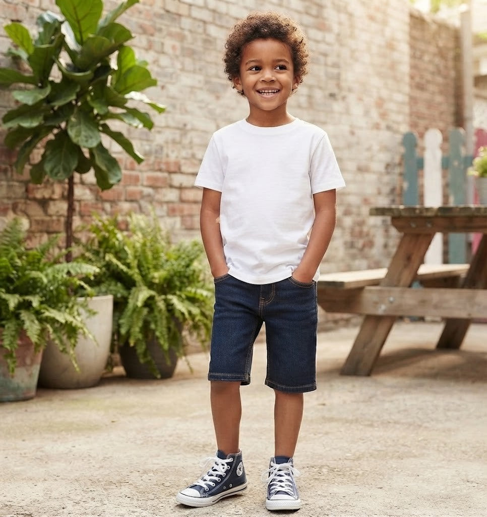 No Boundaries Youth Denim Shorts – Size 8-9 Years – Excellent Pre-Loved Condition