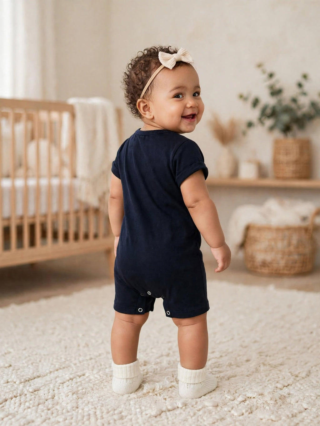 Woolworths "Cute like Mommy HAPPY LIKE DADDY" Baby Romper - Size 6 to 12 Months