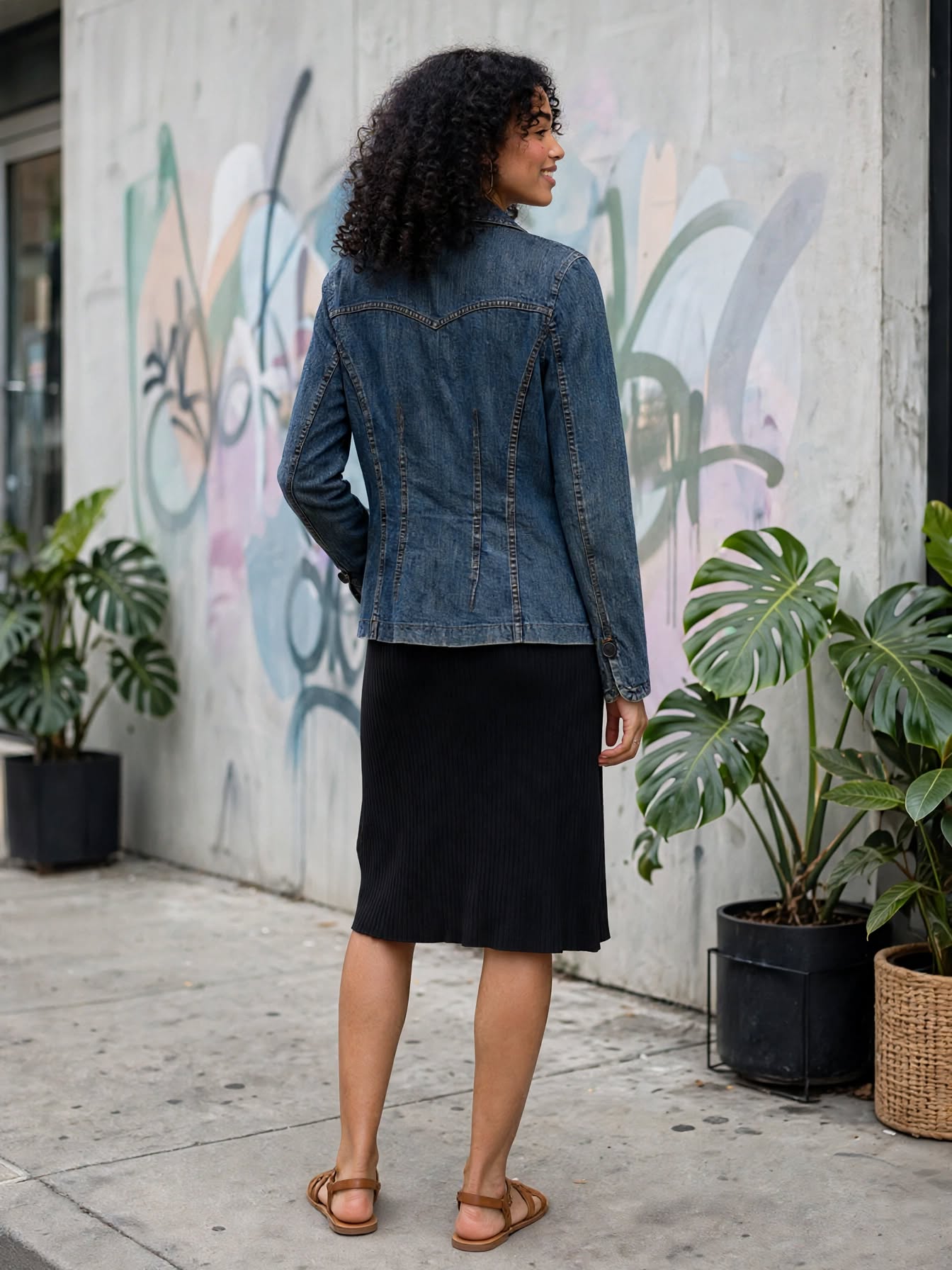Truworths OBR Jeanswear Denim Blazer Jacket - Size 36
