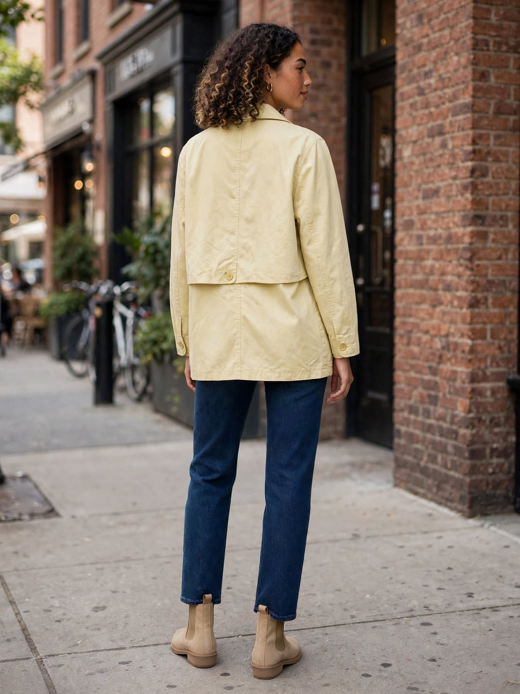 Fashion Club Light Beige Utility Jacket - Size 14