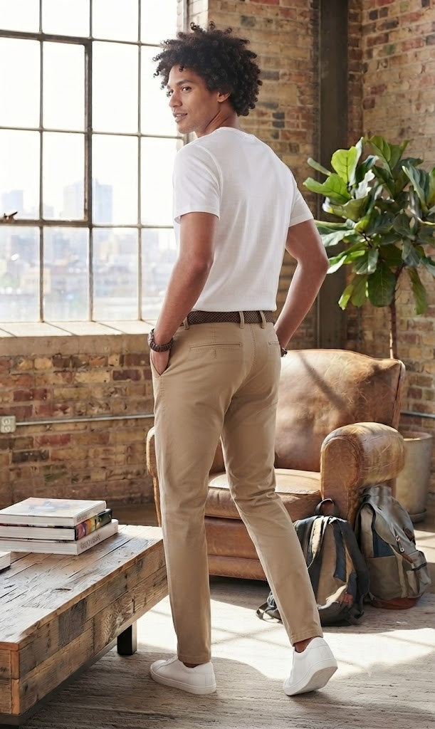 Pre-Loved Oakridge Men's Chino Pants – Size 36 – Excellent Condition