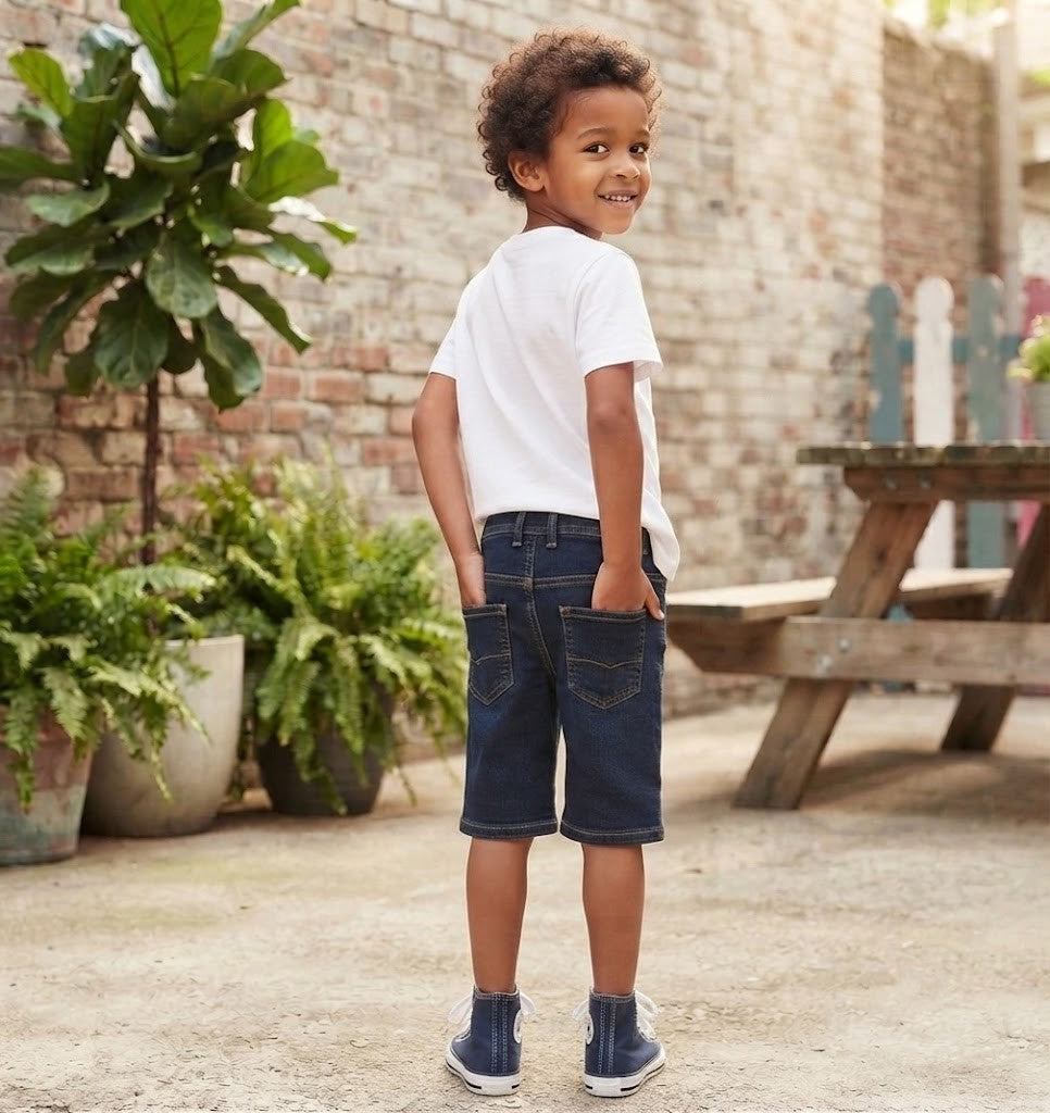 No Boundaries Youth Denim Shorts – Size 8-9 Years – Excellent Pre-Loved Condition
