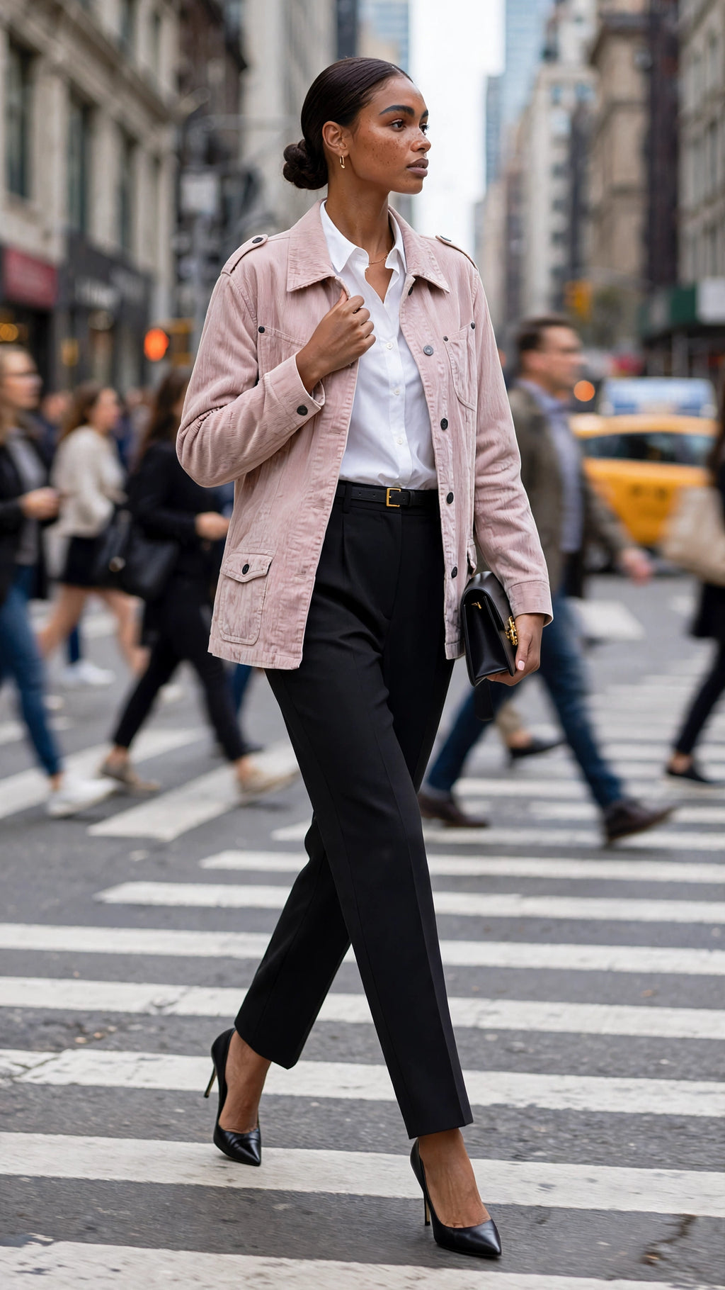 Jeep Dusty Blush Pink Ladies Utility Jacket - Size 2XL