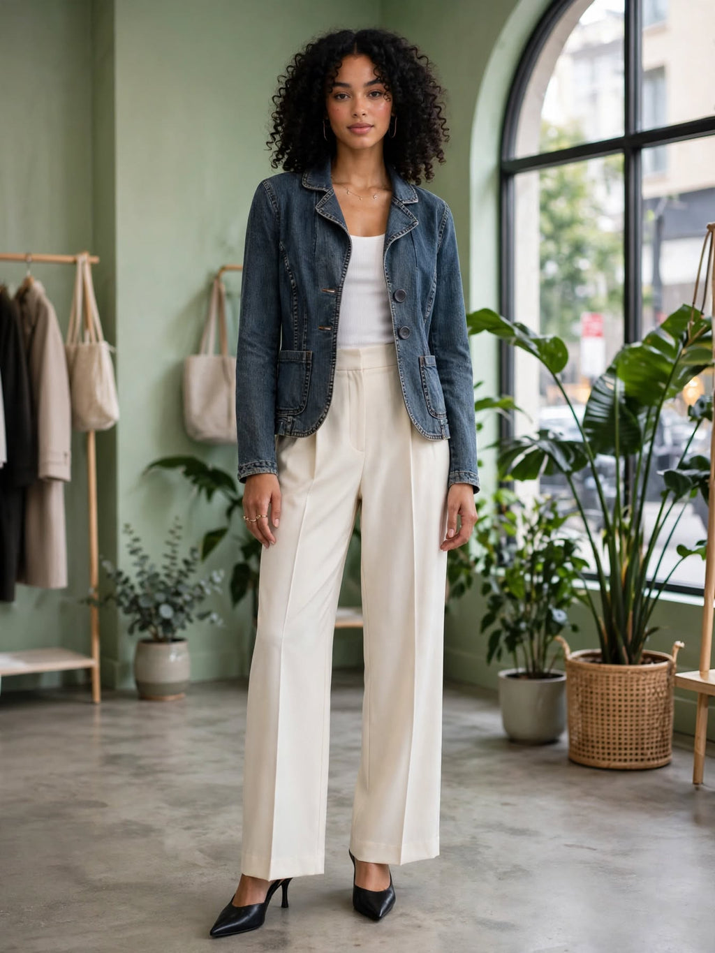 Truworths OBR Jeanswear Denim Blazer Jacket - Size 36