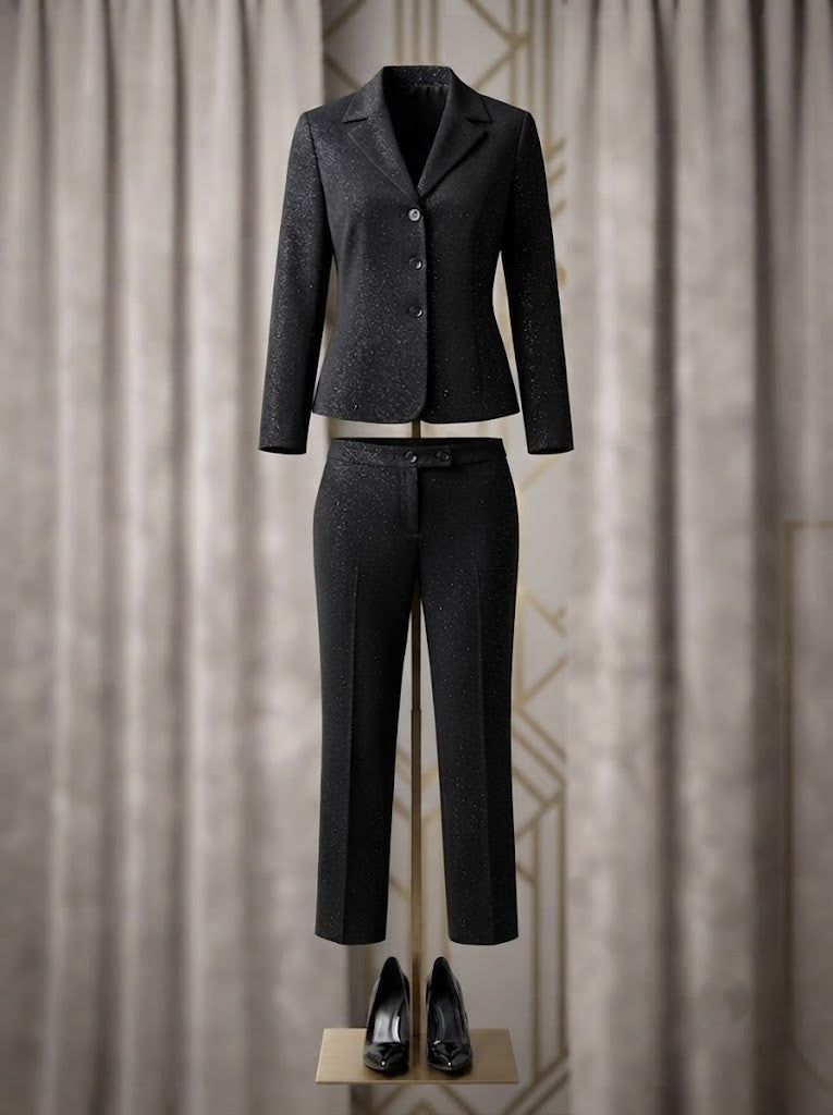 Kelso Women's Glitter Suit Set - Size 34