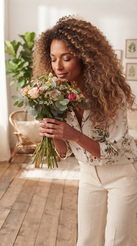 Pre-Loved Legend Brand Floral Blouse – Size 42