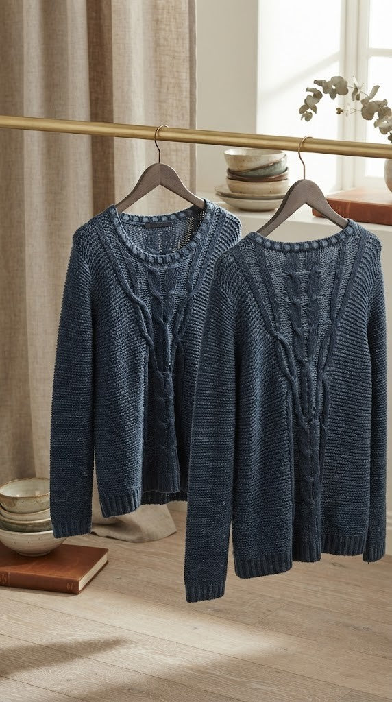 Pre-Loved Cherokee Cable-Knit Jersey – Size XXL