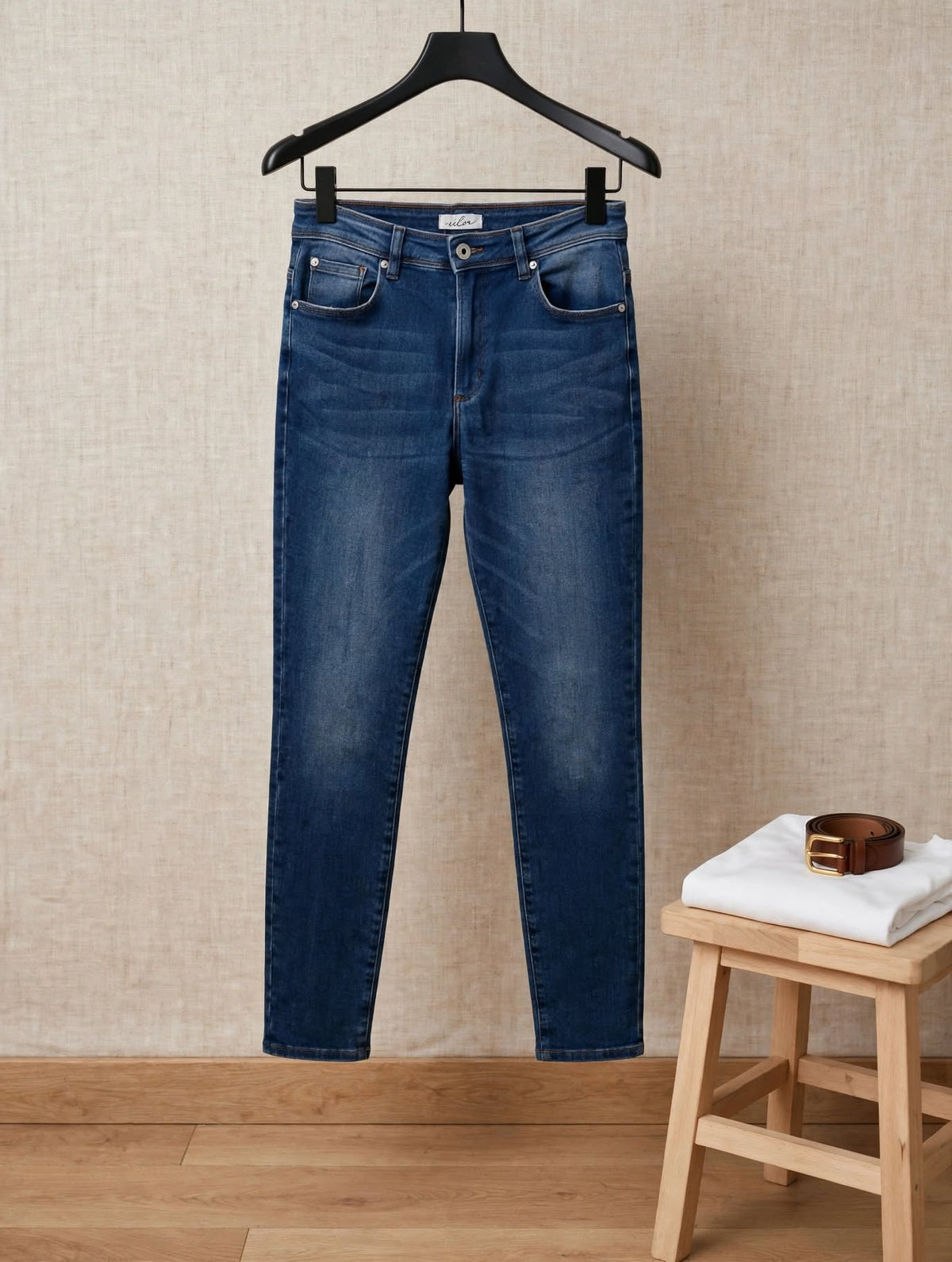 Edgars Kelso Dark Blue Skinny Jeans - Size 14
