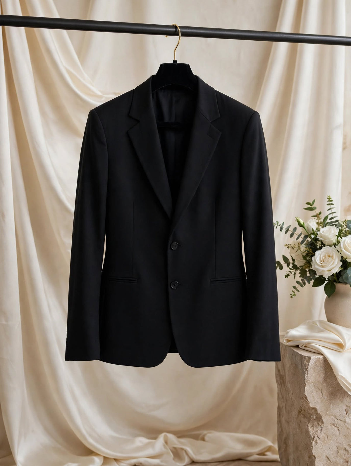 Woolworths Black Classic 2-Button Blazer - Size 16