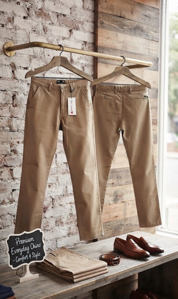 Pre-Loved Oakridge Men's Chino Pants – Size 36 – Excellent Condition