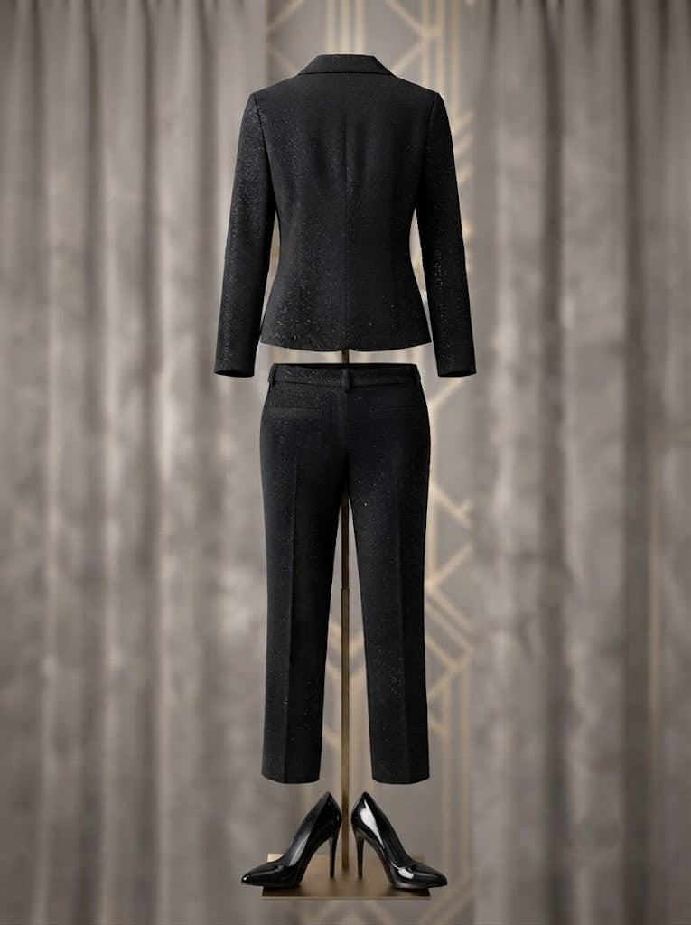 Kelso Women's Glitter Suit Set - Size 34