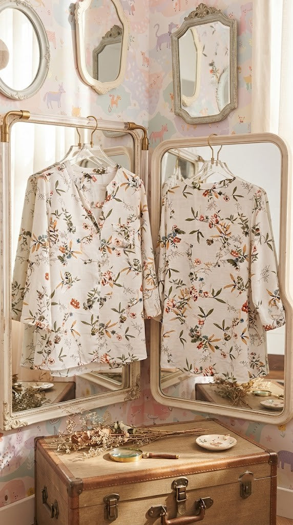 Pre-Loved Legend Brand Floral Blouse – Size 42