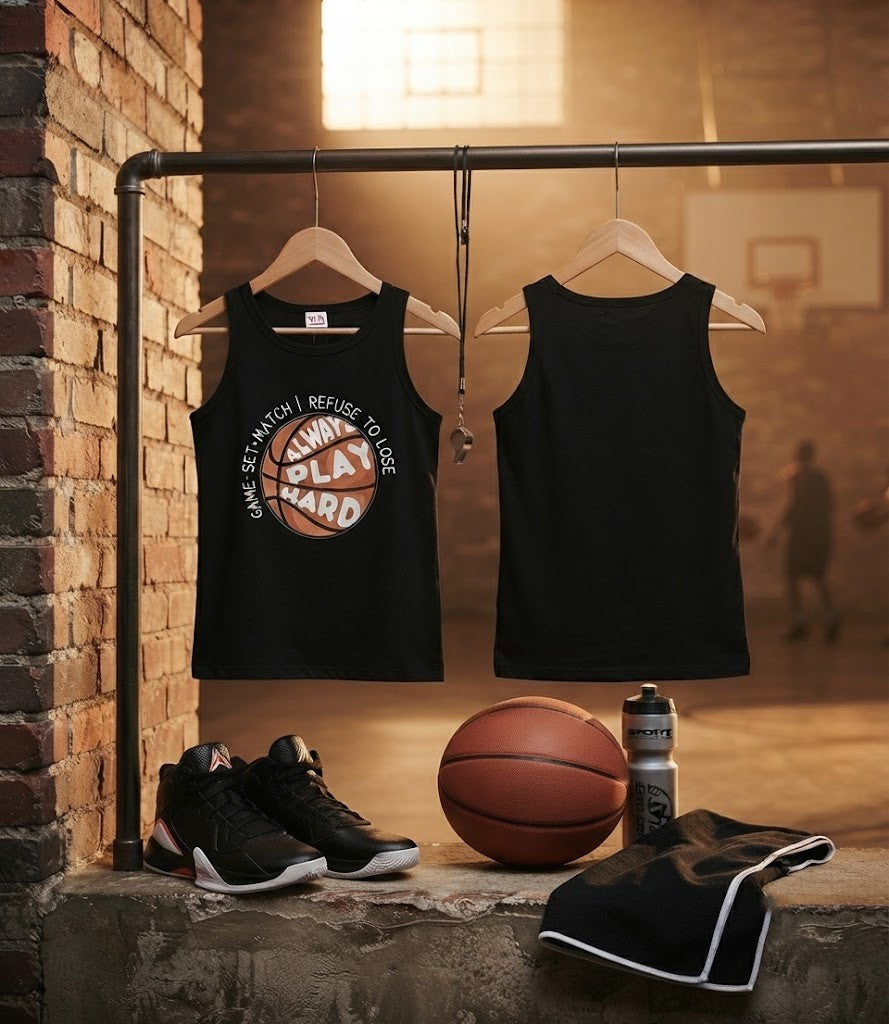 No Boundaries Basketball Tank Top – Size 10-11 Years – Excellent Pre-Loved Condition