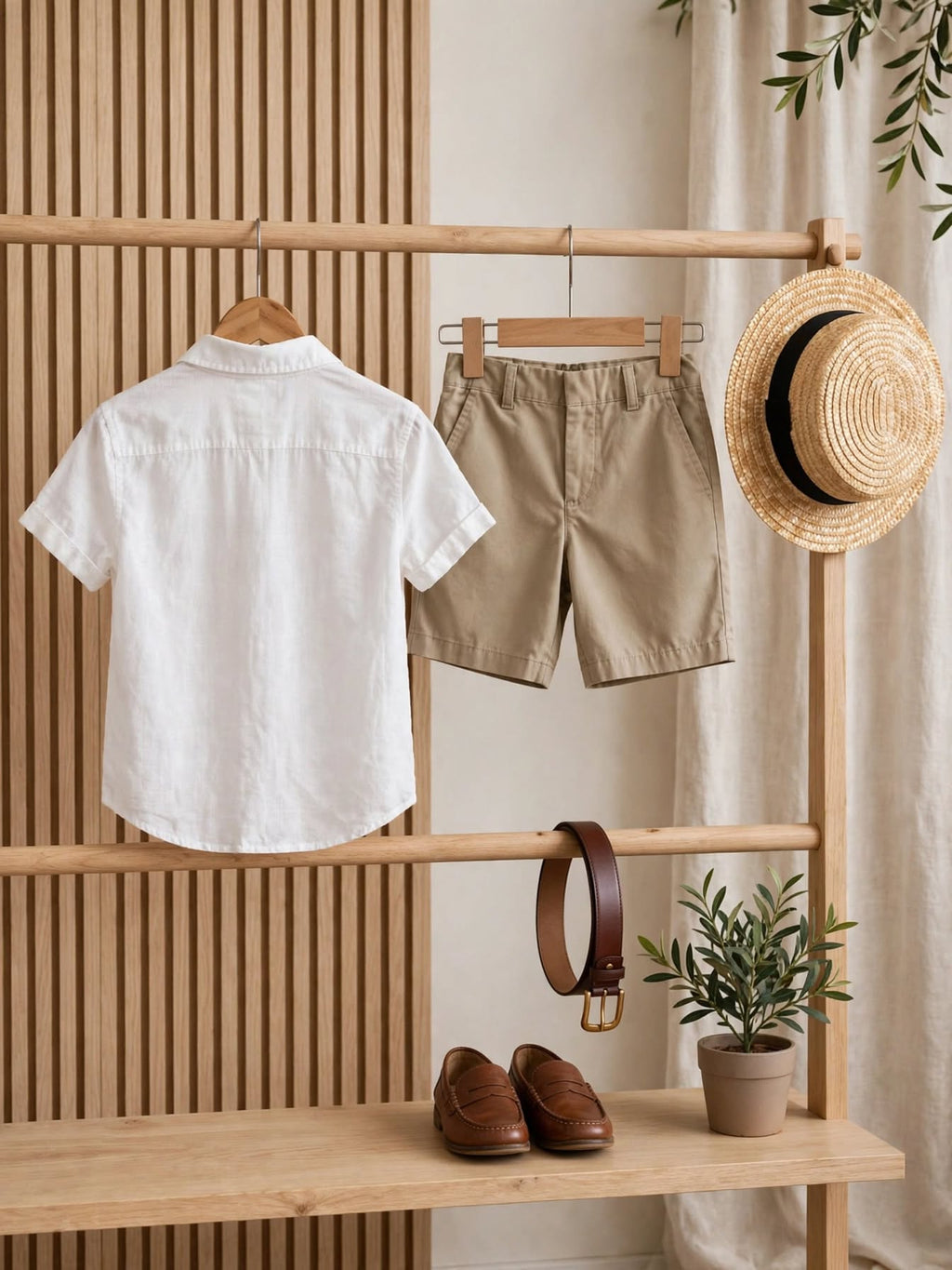 Ackermans Waga Dude Boys White Short-Sleeve Shirt - Size 3 to 4 Years