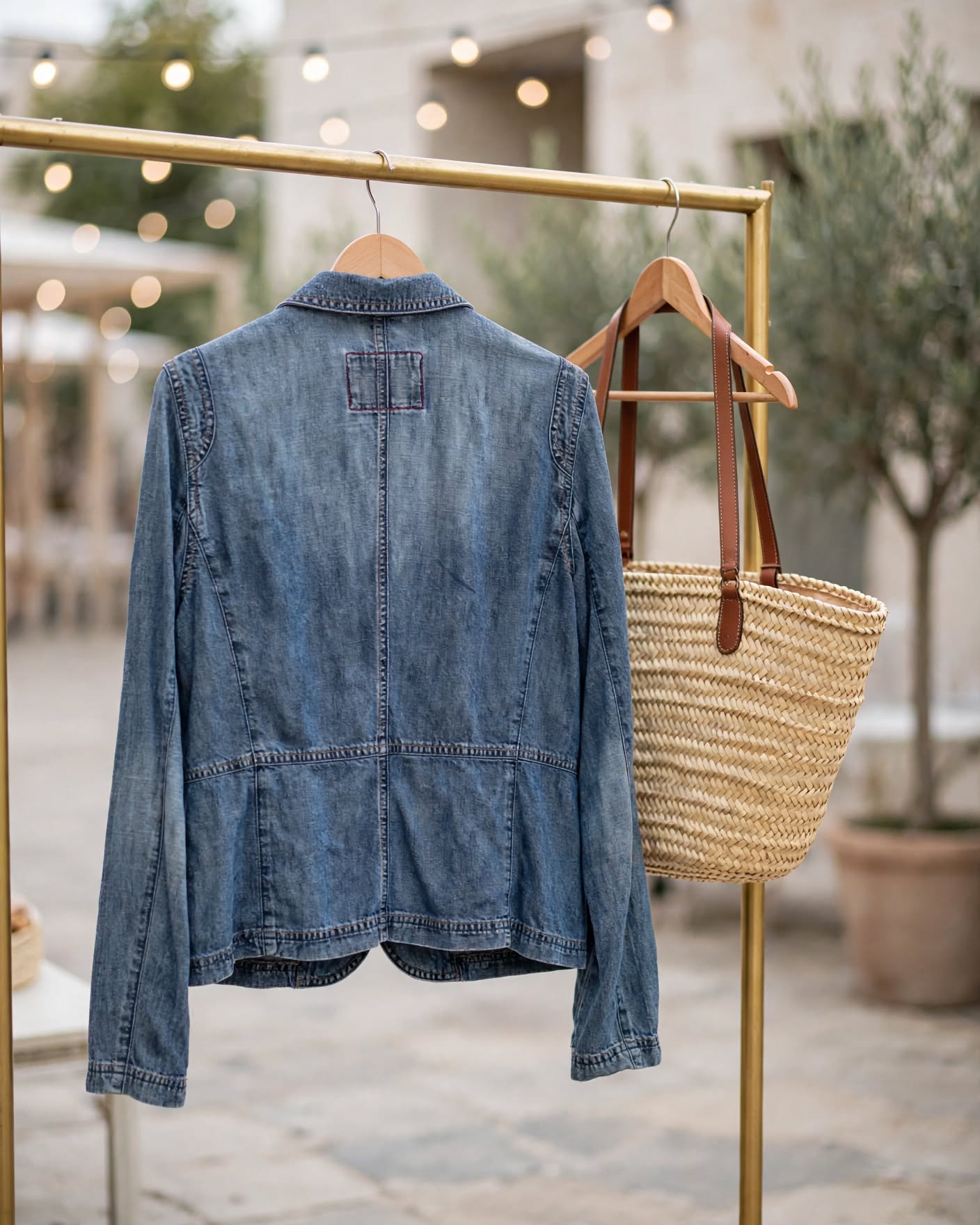 MEXX Denim Blazer Jacket - Size 16