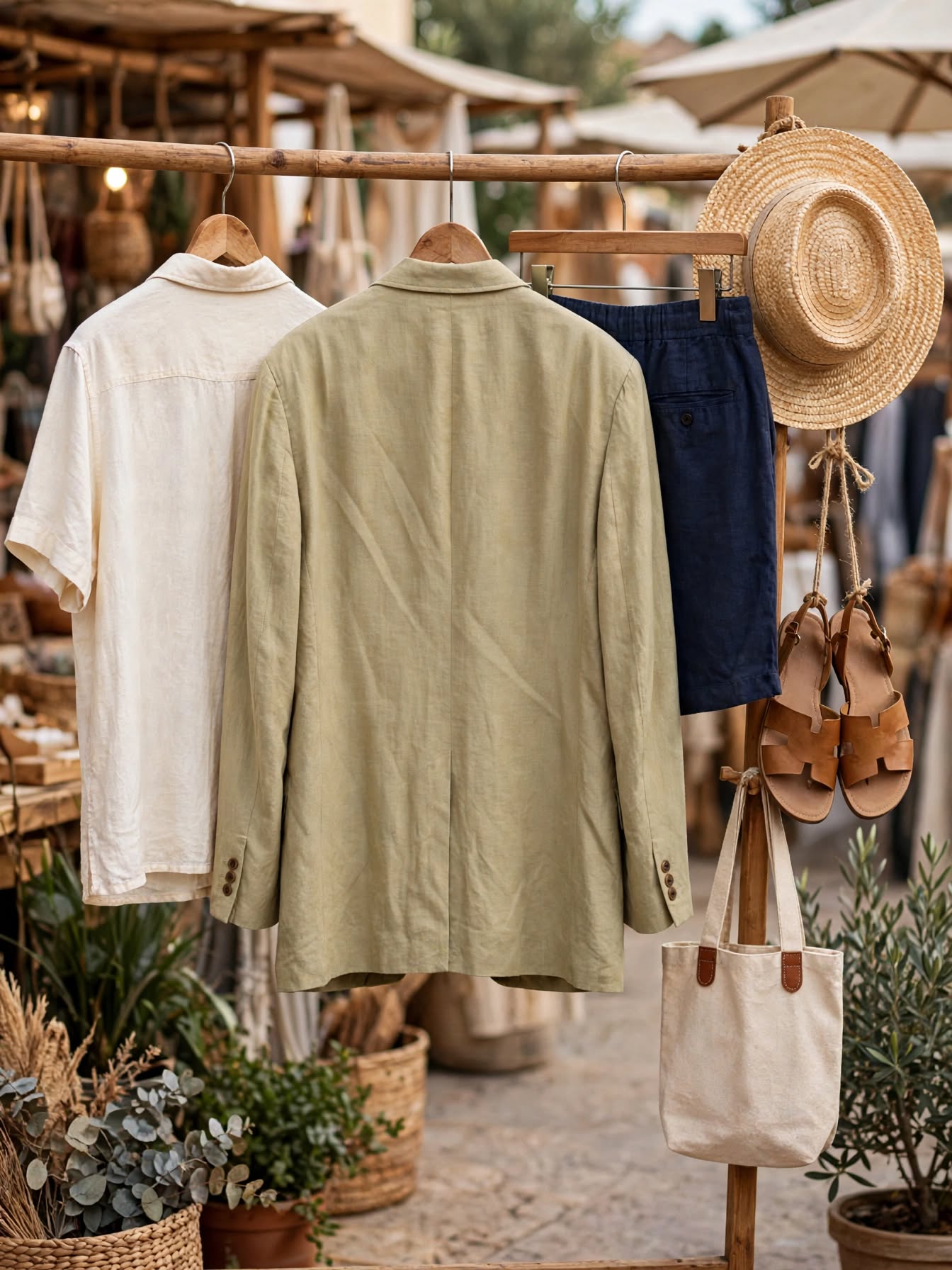 Woolworths Khaki Blazer Jacket - Size 2XL