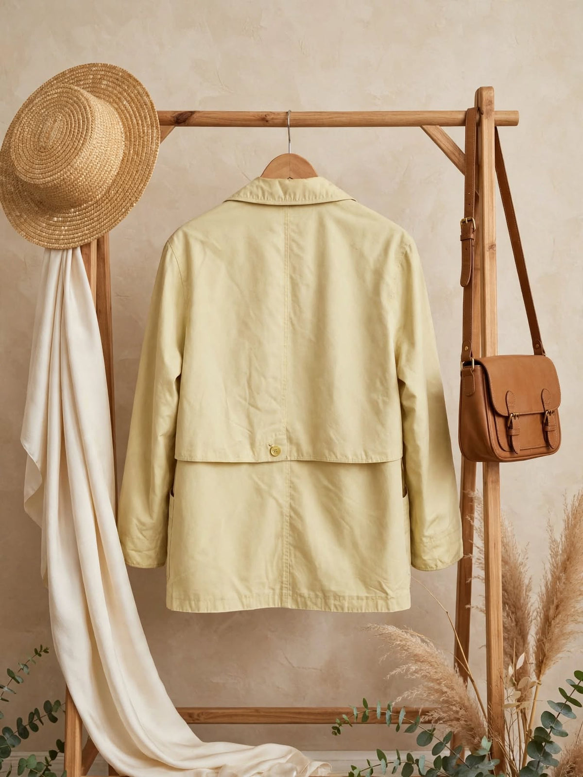 Fashion Club Light Beige Utility Jacket - Size 14