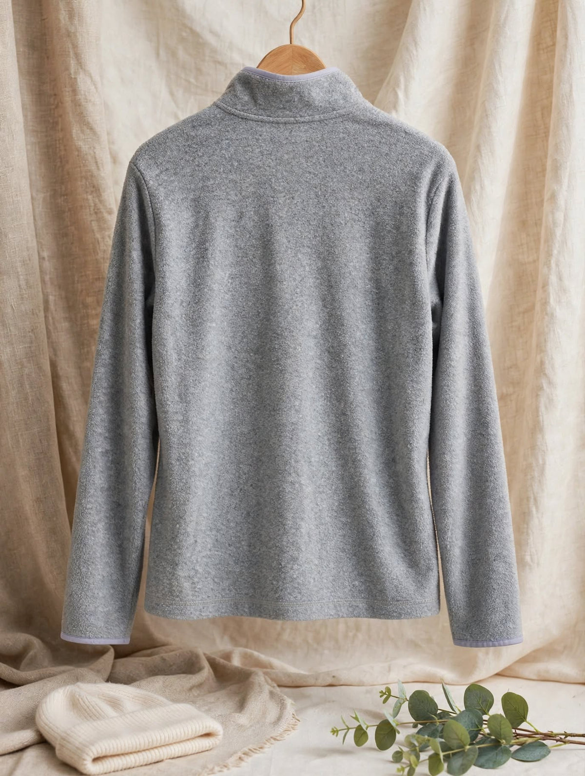 Woolworths Women's Grey Fleece Jacket - Size Medium