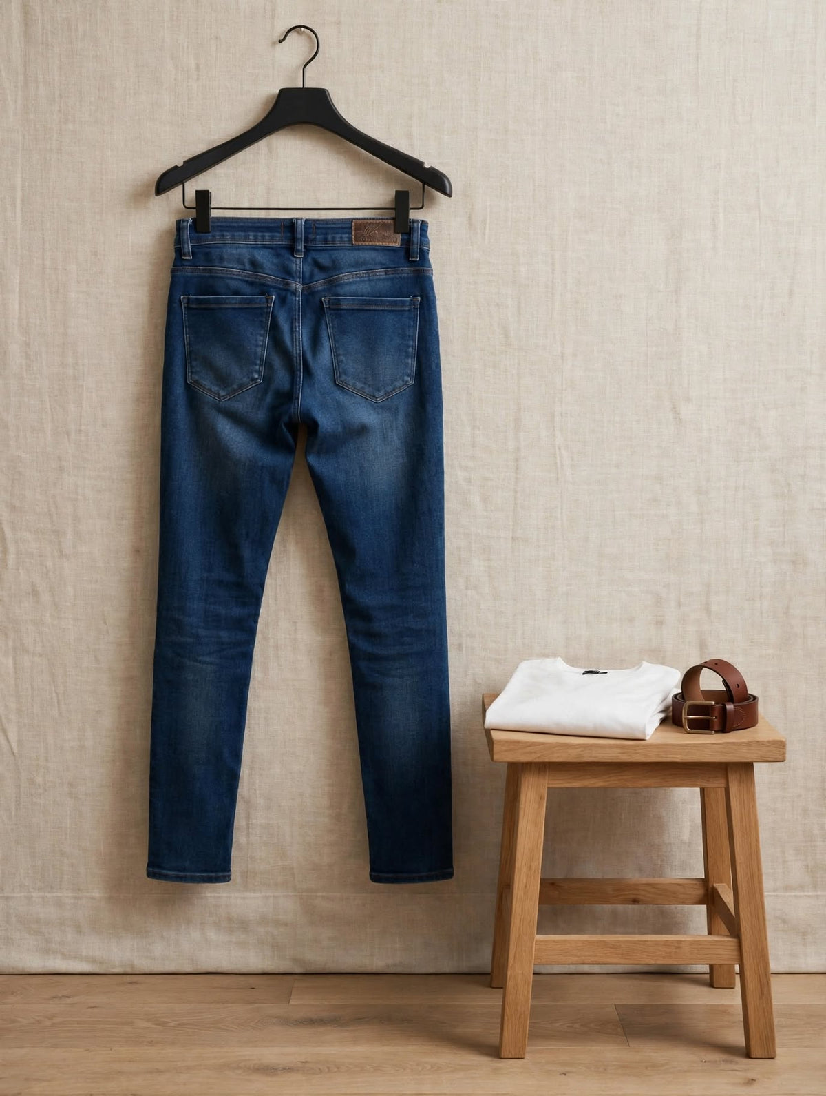 Edgars Kelso Dark Blue Skinny Jeans - Size 14