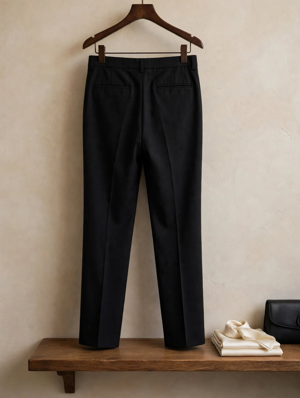 Foschini Black Tailored Straight-Leg Trousers - Size 18