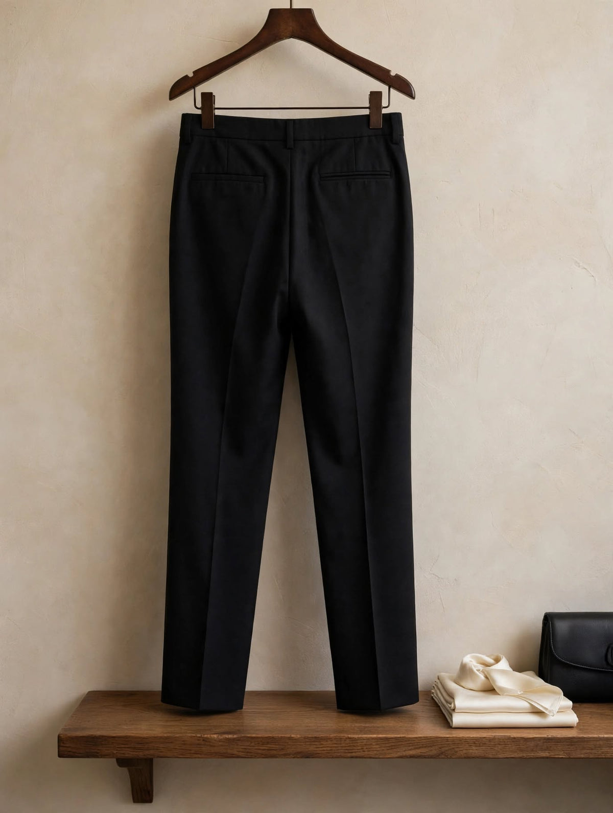 Foschini Black Tailored Straight-Leg Trousers - Size 18