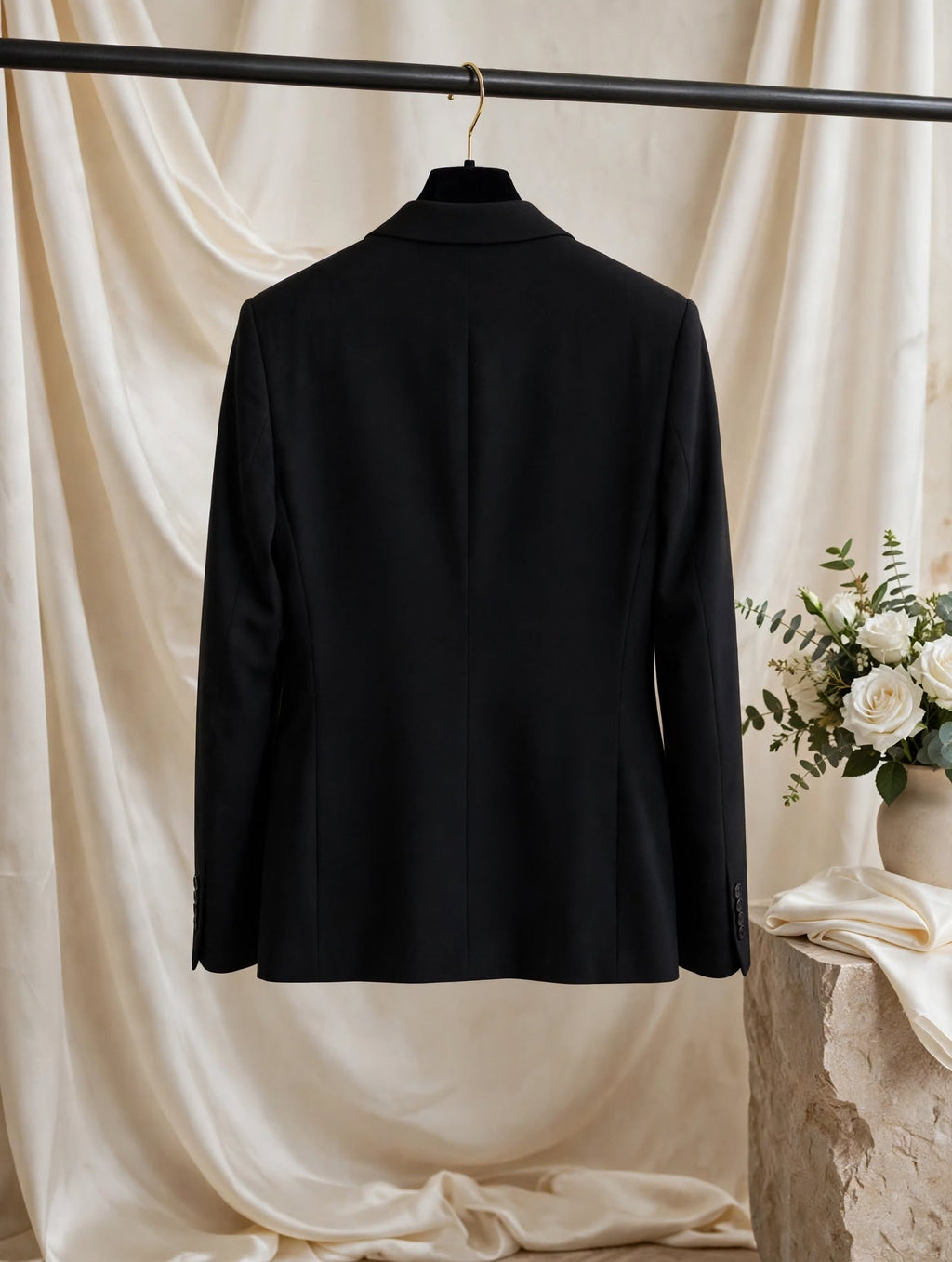 Woolworths Black Classic 2-Button Blazer - Size 16
