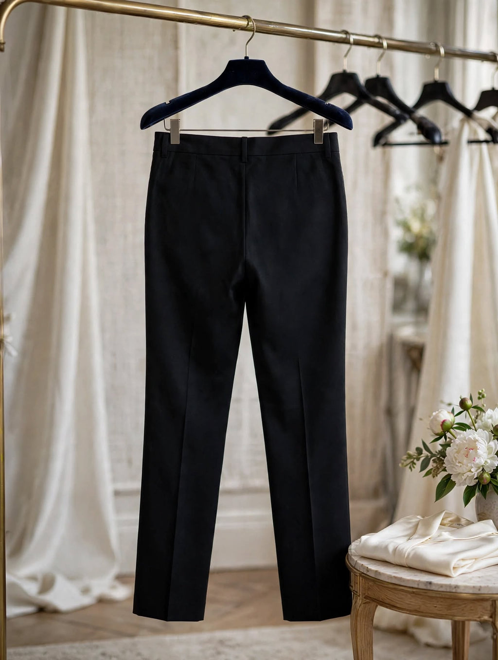 Woolworths Black Straight-Leg Trousers - Size 13
