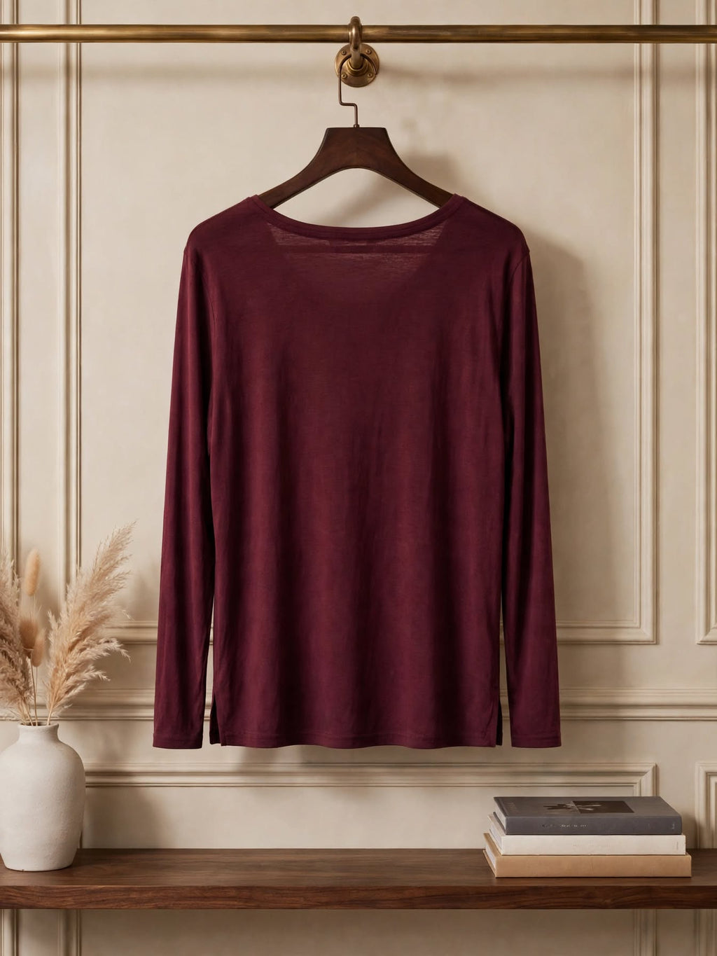 Miladys Long Sleeve Pocket Top - Size 2XL