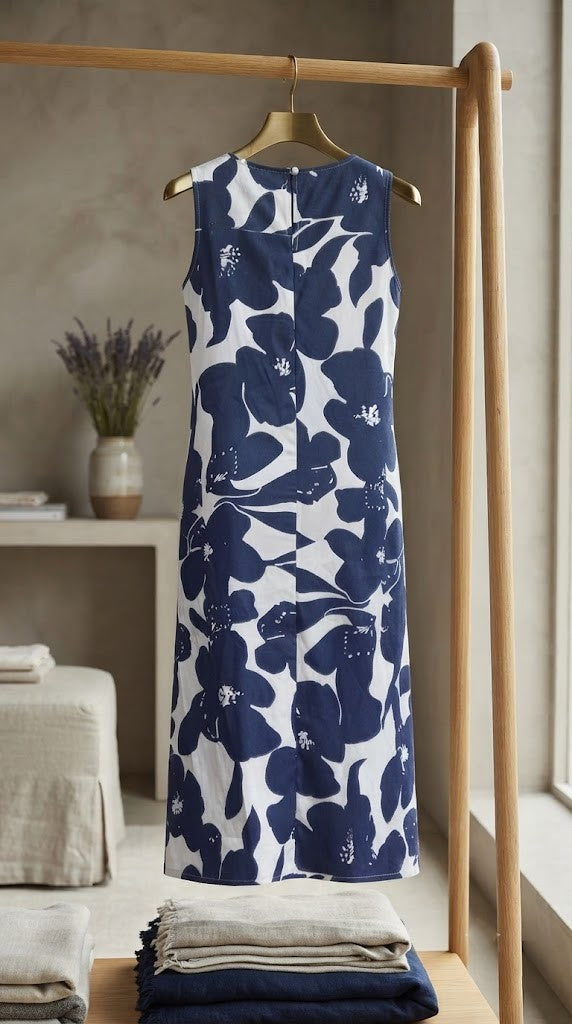 Emery Rose Women’s Floral Sleeveless Maxi Dress –  Excellent Condition