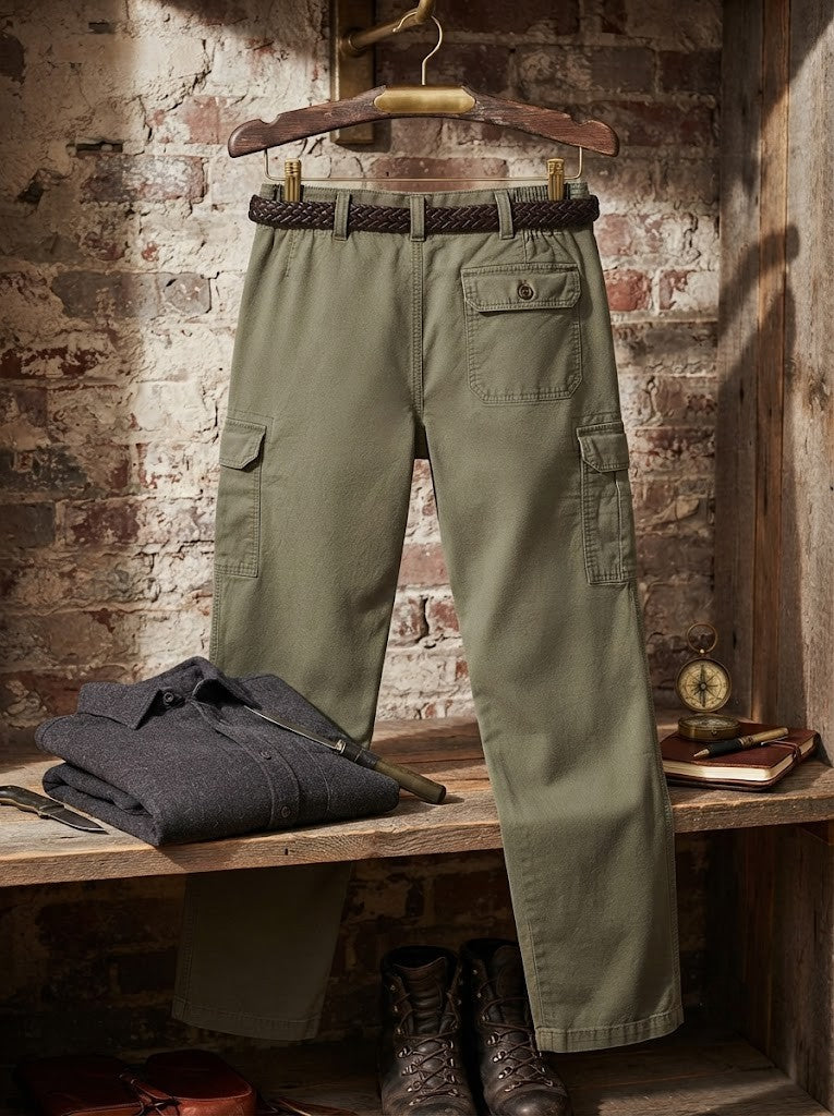 Mr. Price Men's Cargo Pants – Size Large – Excellent Pre-Owned Condition