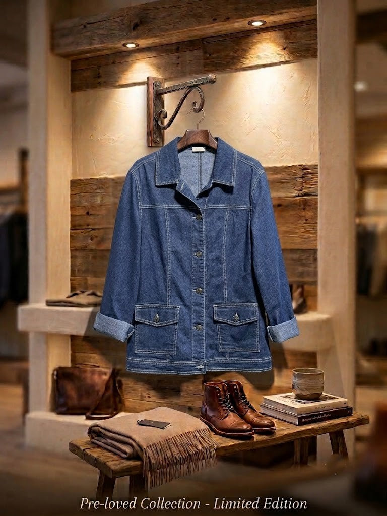 Vintage-Inspired Milady’s Denim Jacket – Size 34 – Excellent Condition