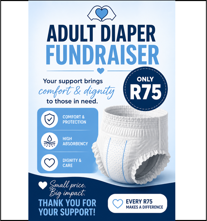 Adult Diaper Fundraiser R75