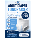 Adult Diaper Fundraiser R75
