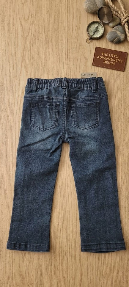 Toddler Boys' Slim-Fit Comfort Denim Jeans