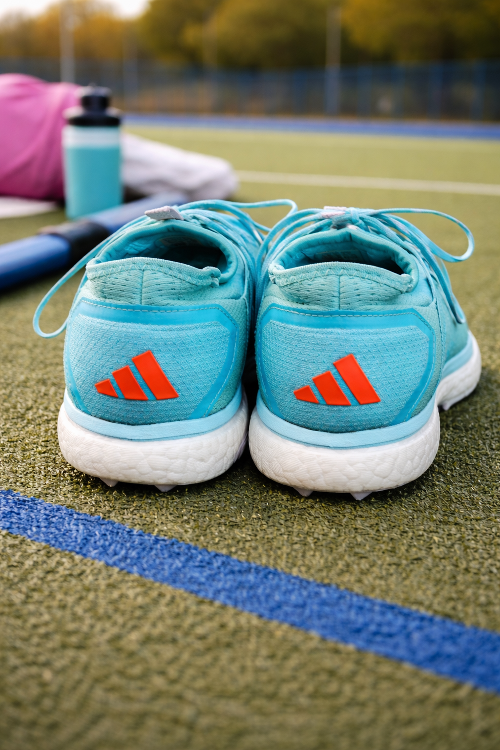 Adidas Women’s Hockey Shoes – Size 8 – Turquoise Performance Trainers (Excellent Condition)