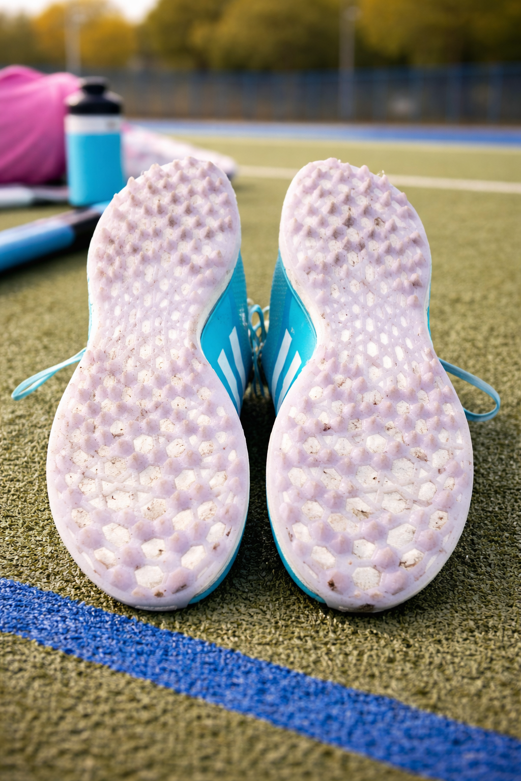 Adidas Women’s Hockey Shoes – Size 8 – Turquoise Performance Trainers (Excellent Condition)