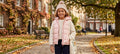 Woolworths Girls’ Floral Puffer Gilet – Dusty Rose Daisy Print (Age 9)