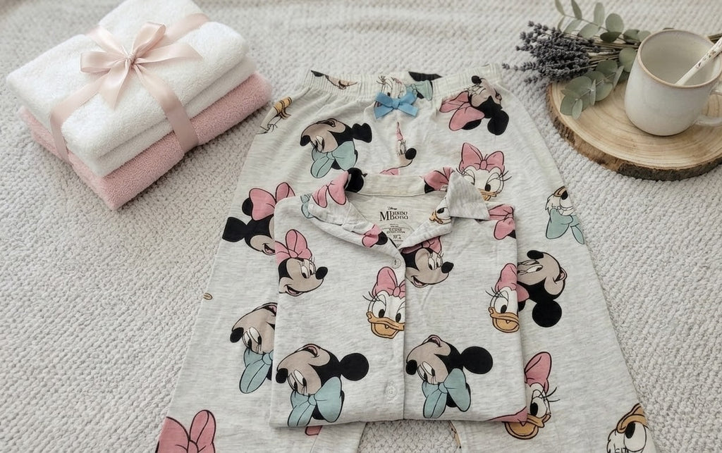 Disney Dreams: Minnie & Daisy Cotton Pajama Set
