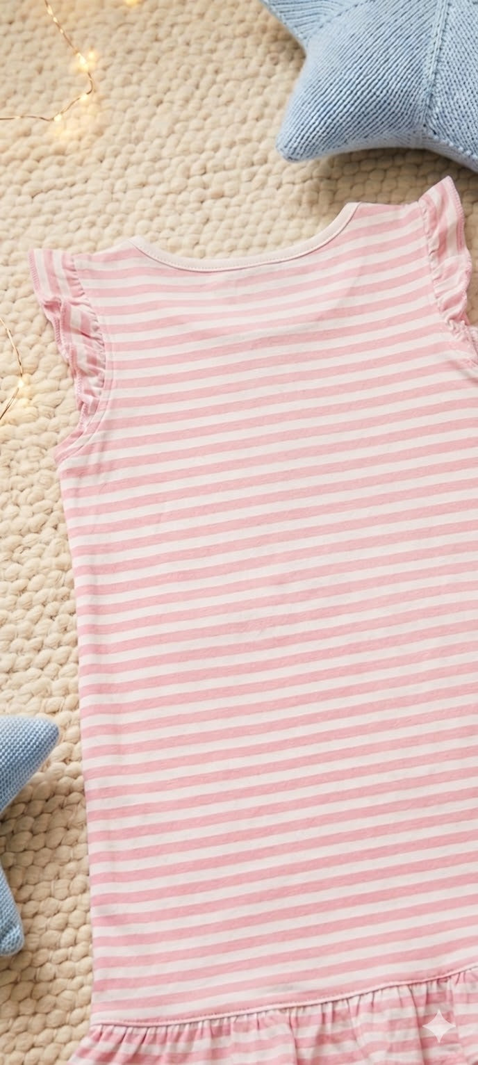 Woolworths Girls' 100% Cotton "Nap Party" Dino Pajama Dress