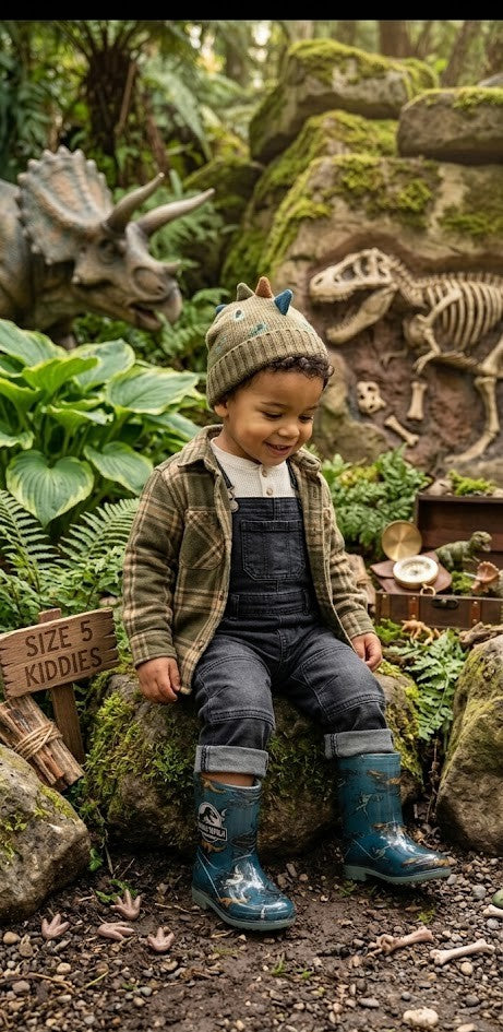 Jurassic World Adventure Rain Boots | Toddler Boy Size 5